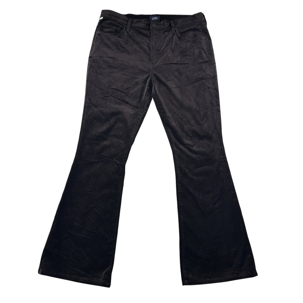 CITIZENS OF HUMANITY Lilah High-Rise Bootcut Velvet Jeans Dark Brown Size 32